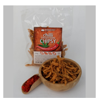 CHIPSY CHILLI S KONOPNÝM SEMIENKOM